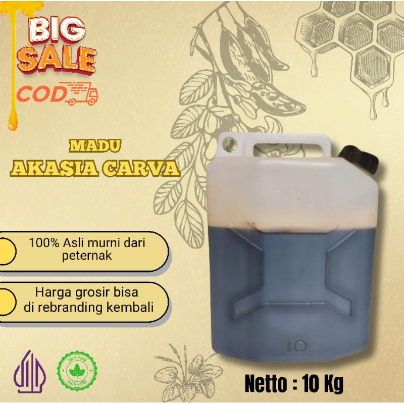 

Madu Akasia 10 Kg | Madu Asli Murni Raw Honey | Madu Curah