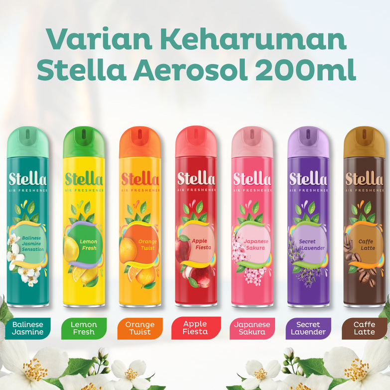 Stella Aerosol 200ml - Pengharum Ruangan