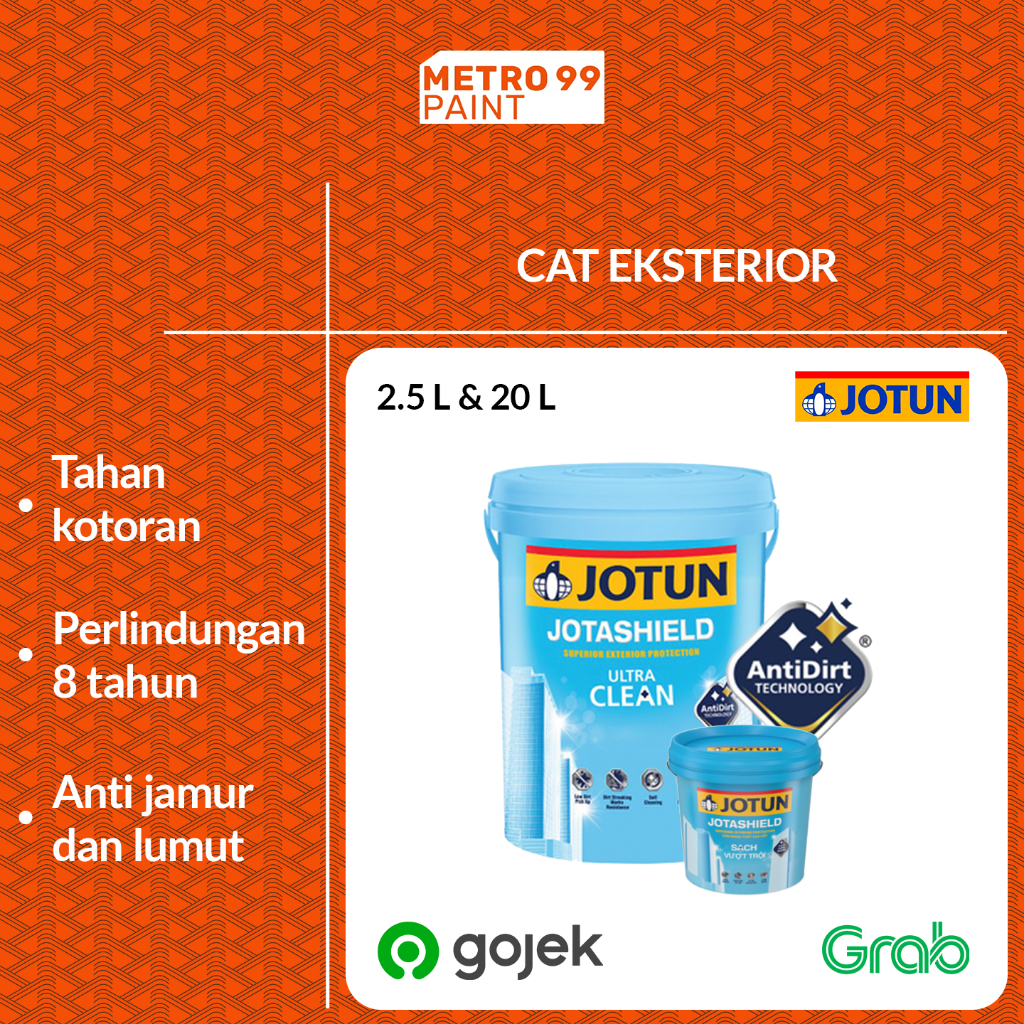 Promo Cat Tembok Eksterior Jotun Jotashield Ultra Clean 20 Liter