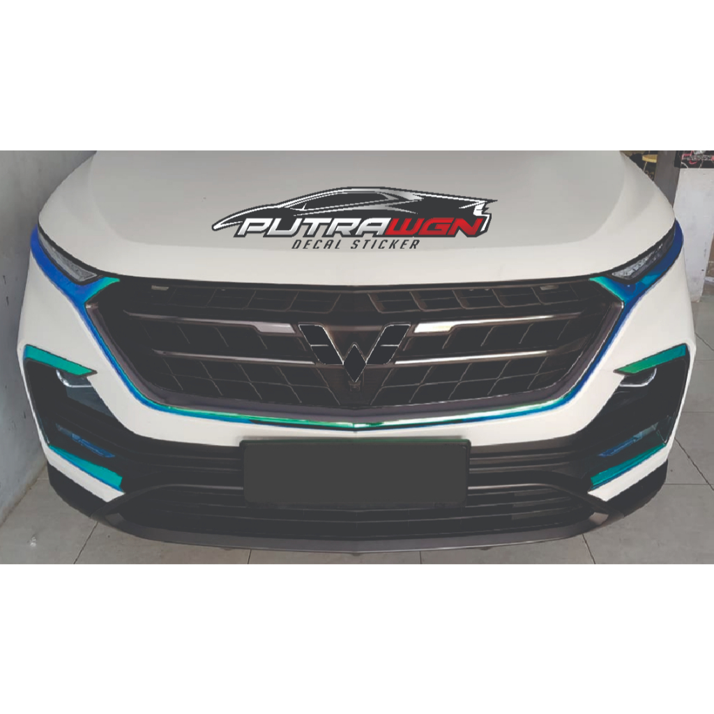 STICKER LOGO WULING HITAM DOFF/GLOSY (WULING ALMAZ)