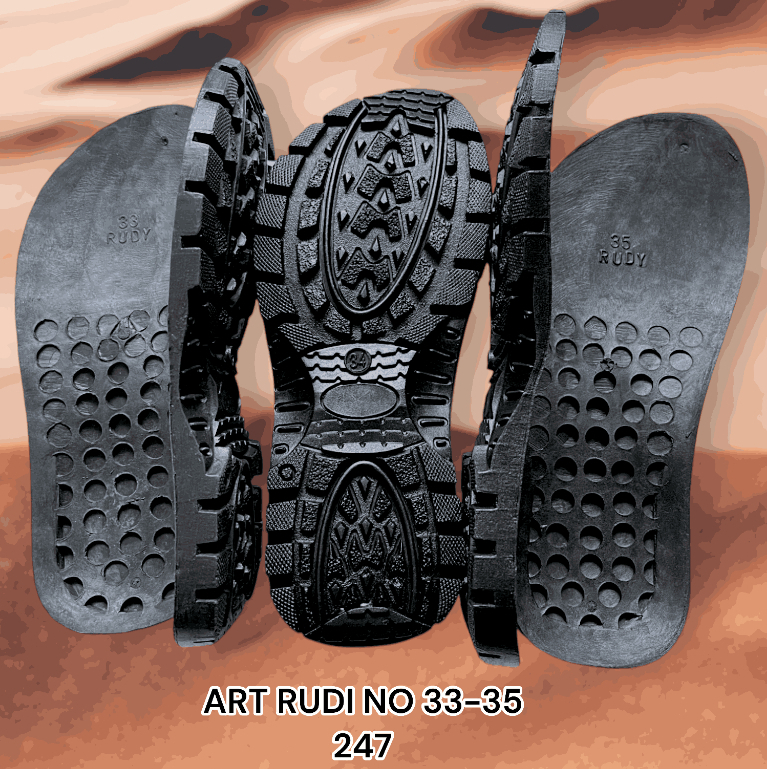 SOL/OUTSOLE SEGALA MACAM SANDAL GUNUNG ANAK  /SOL SEPATU TPR/ ART. RUDY