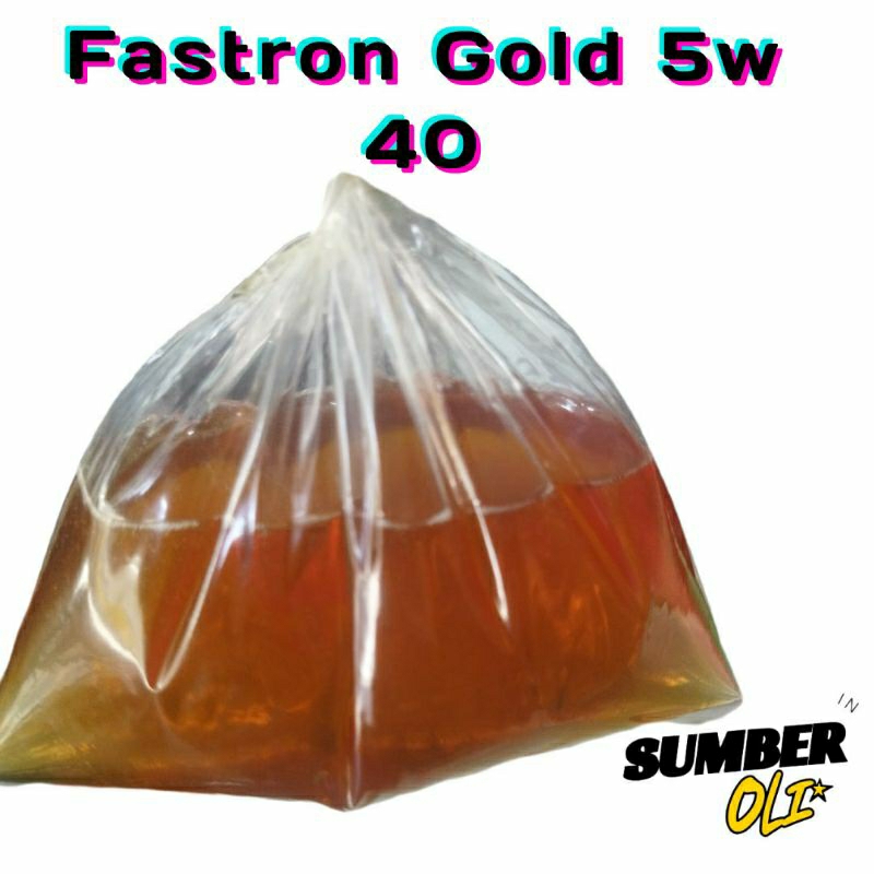Oli Fastron Gold 5 w 40 Asli Pertamina Repack Drum