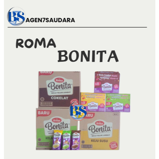 

ROMA BONITA 30 gr / Pack isi 12