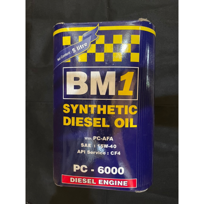 BM1 pc6000 15w-40 kemasan 5 liter