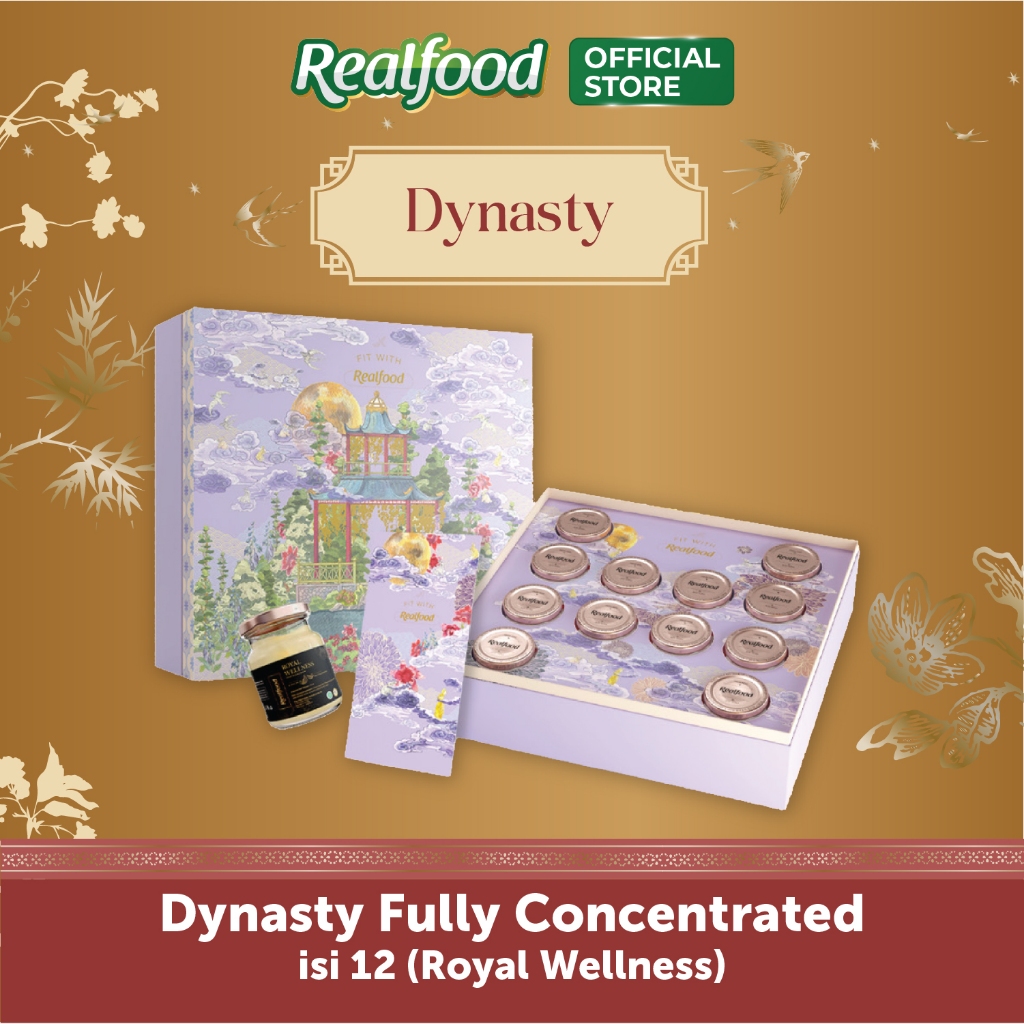 

Realfood Chinese New Year Hampers - Dynasty l Royal Wellness 12 Jar | Hampers Imlek | Hampers Sincia