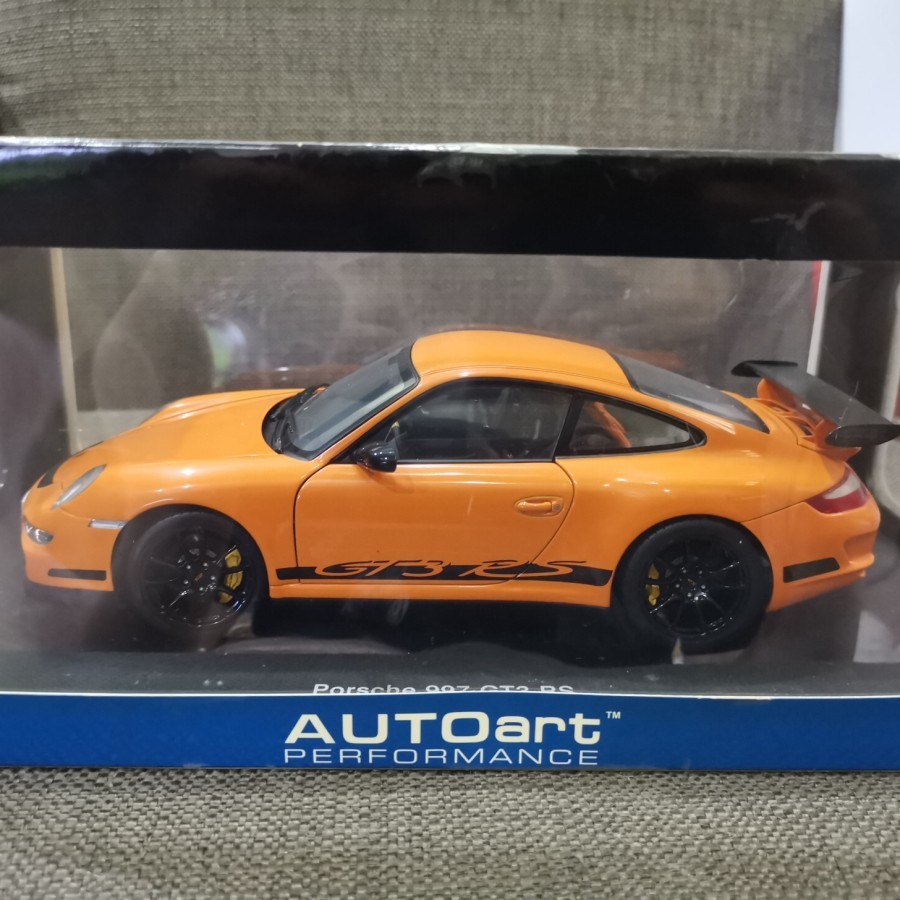 Autoart 1 18 Porsche 911 997 GT3 RS Orange Oranye