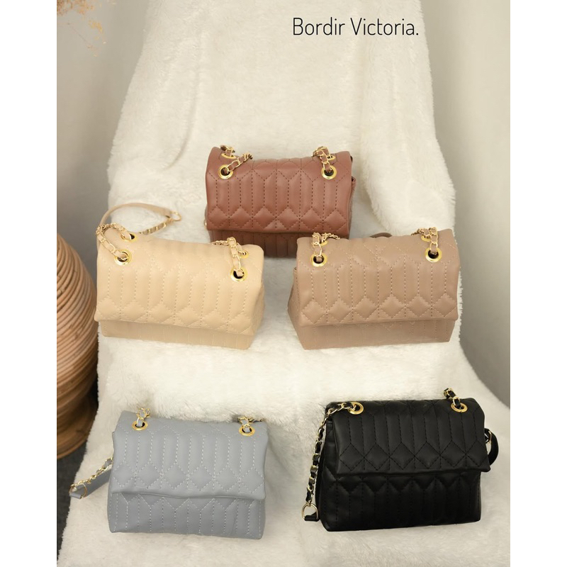 Bordir Victoria | Sources.id Original - Tas Selempang Rantai Wanita