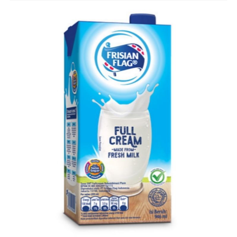 

Susu Bendera UHT Full Cream 1ltr