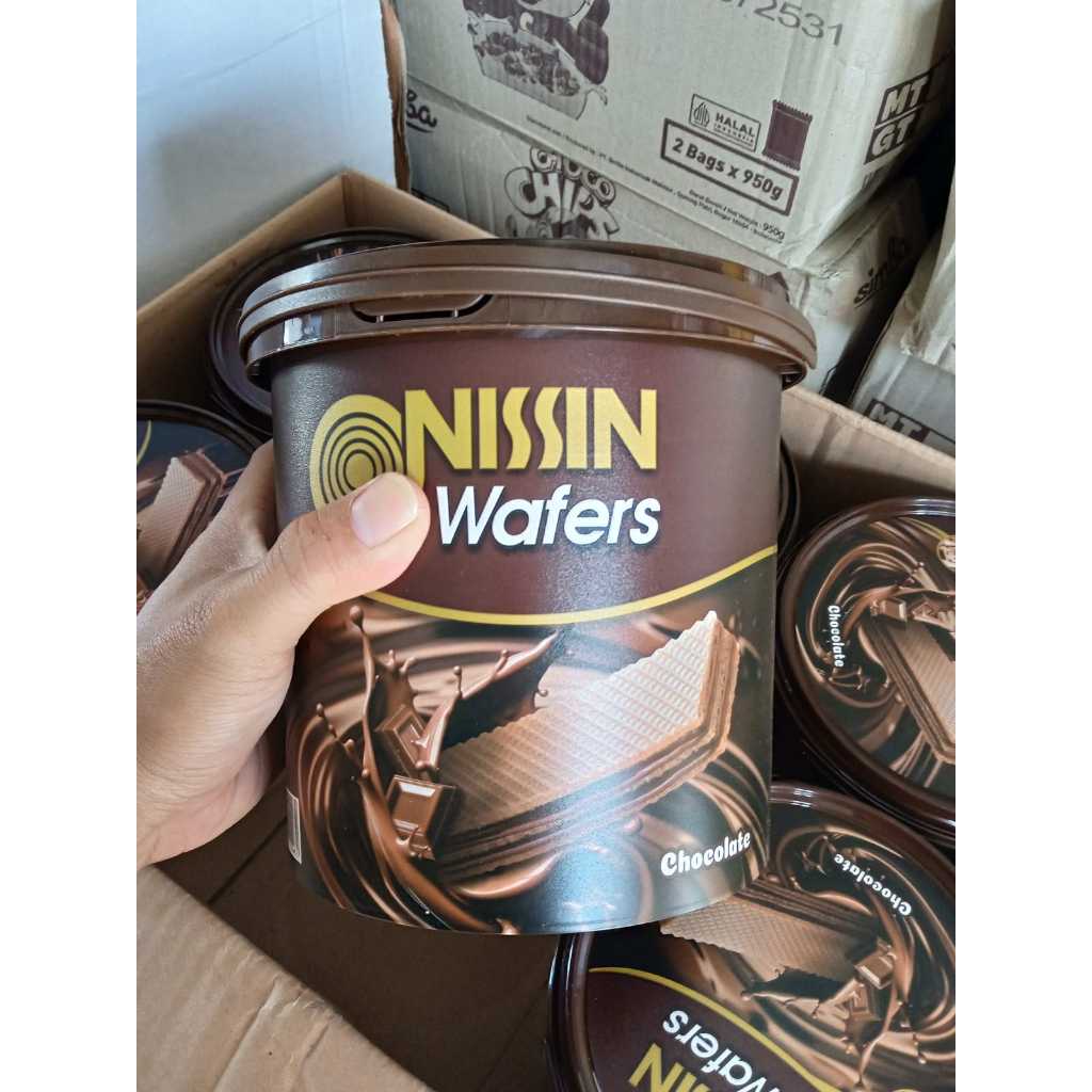 

PROMO Nissin Wafer Jar Rasa chocolate coklat 240 gram special edition, Kue Kaleng, Biskuit Kaleng