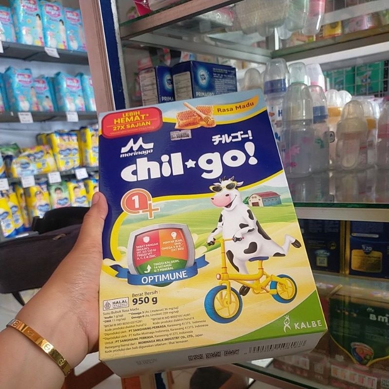 

Morinaga chil go 1+ 950 madu