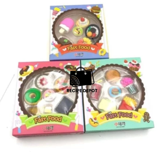 

Eraser Penghapus Tulisan Pencil Pensil Gambar Fast Food Karakter Buah Buahan Aksesoris Alat Sekolah Souvenir Anak