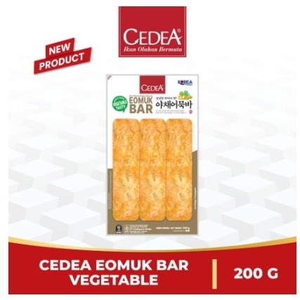 

CEDEA Eomuk Bar VEGETABLE 200gr - GOSEND GRAB Only!!!