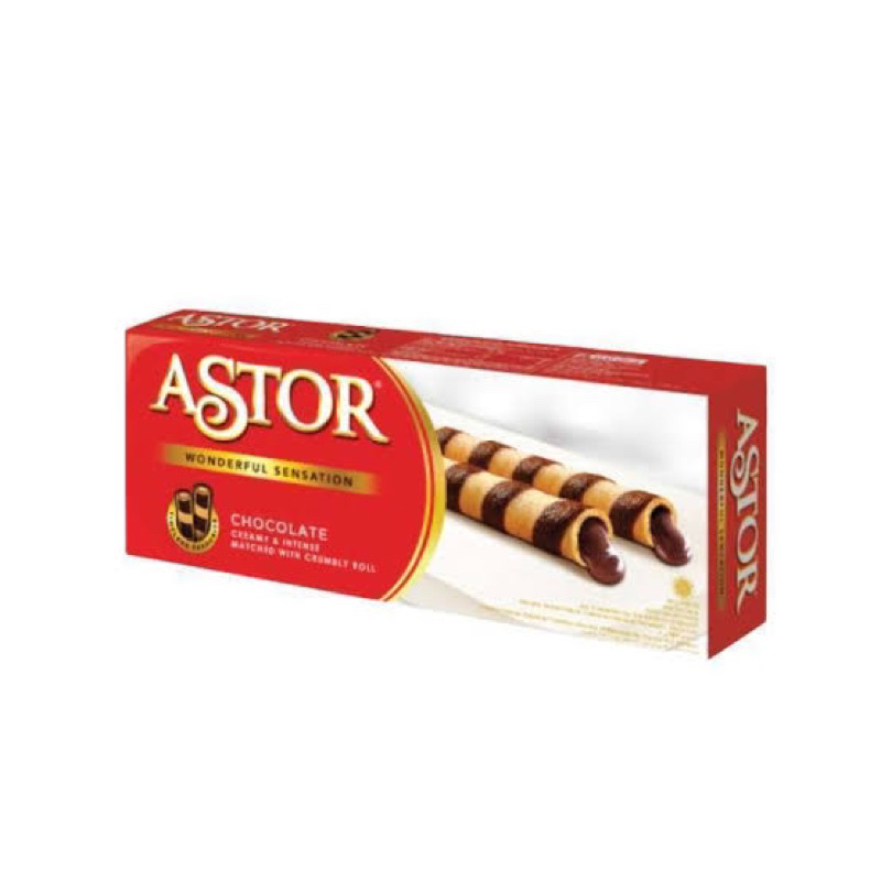 

astor wafer roll cokelat 150g - astor cokelat