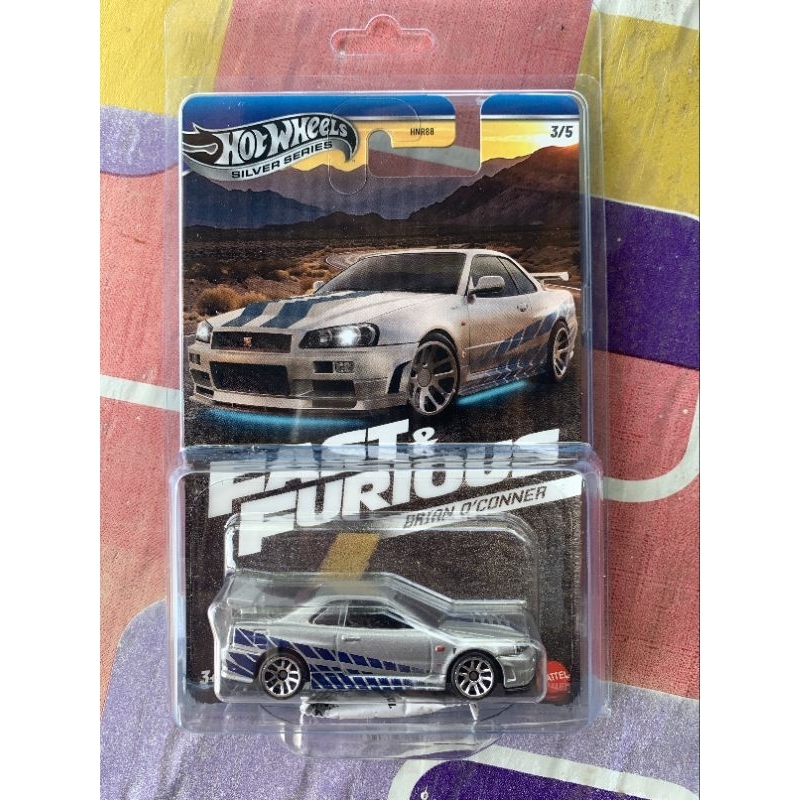 hotwheels fast&furious brian nissan skyline r34