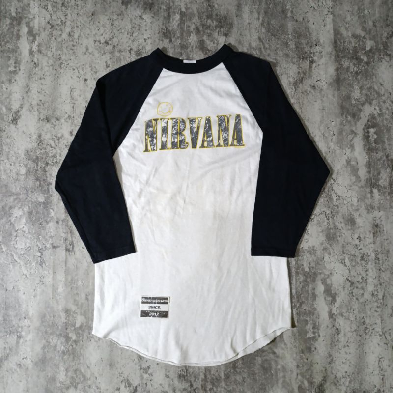 Vintage Nirvana Reglan Tshirt
