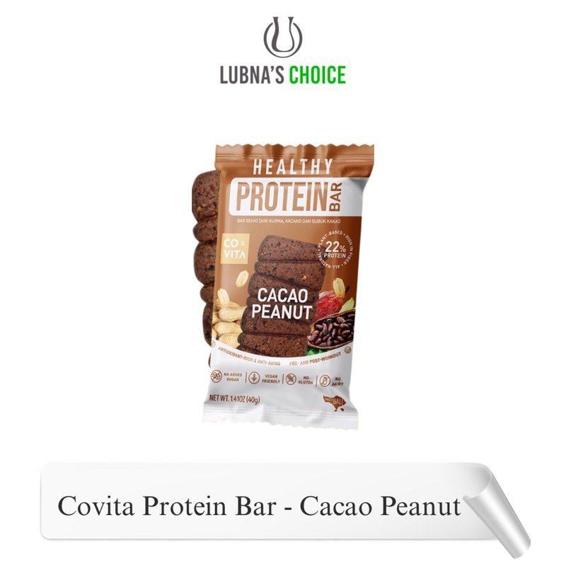 

Covita Protein Bar - Cacao Peanut