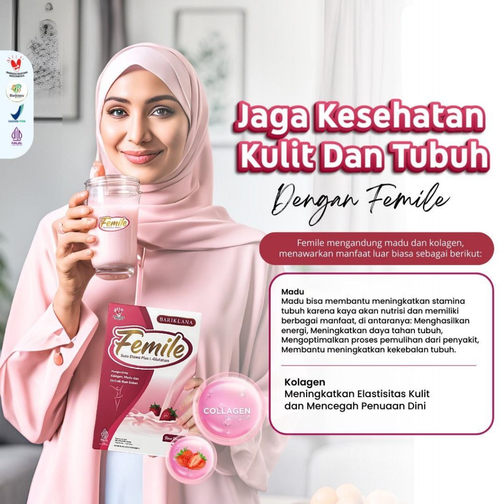 

FEMILE/SUSU ETAWA + KOLAGEN