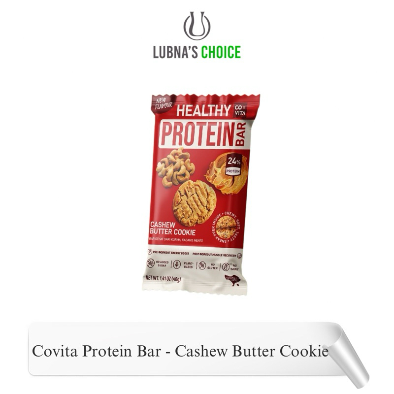 

Covita Protein Bar - Cashew Butter Cookie