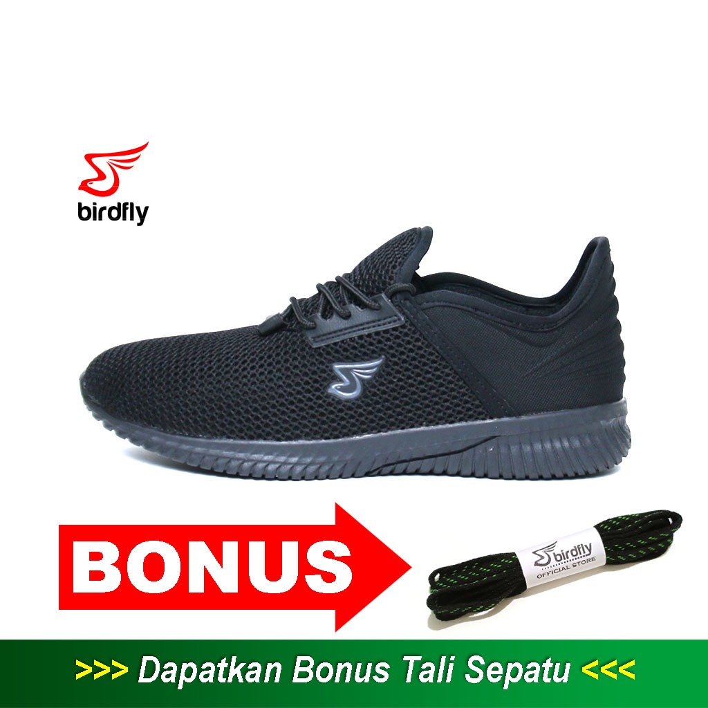Birdfly 38-43 NB1 Dws Sepatu Sneakers - Hitam