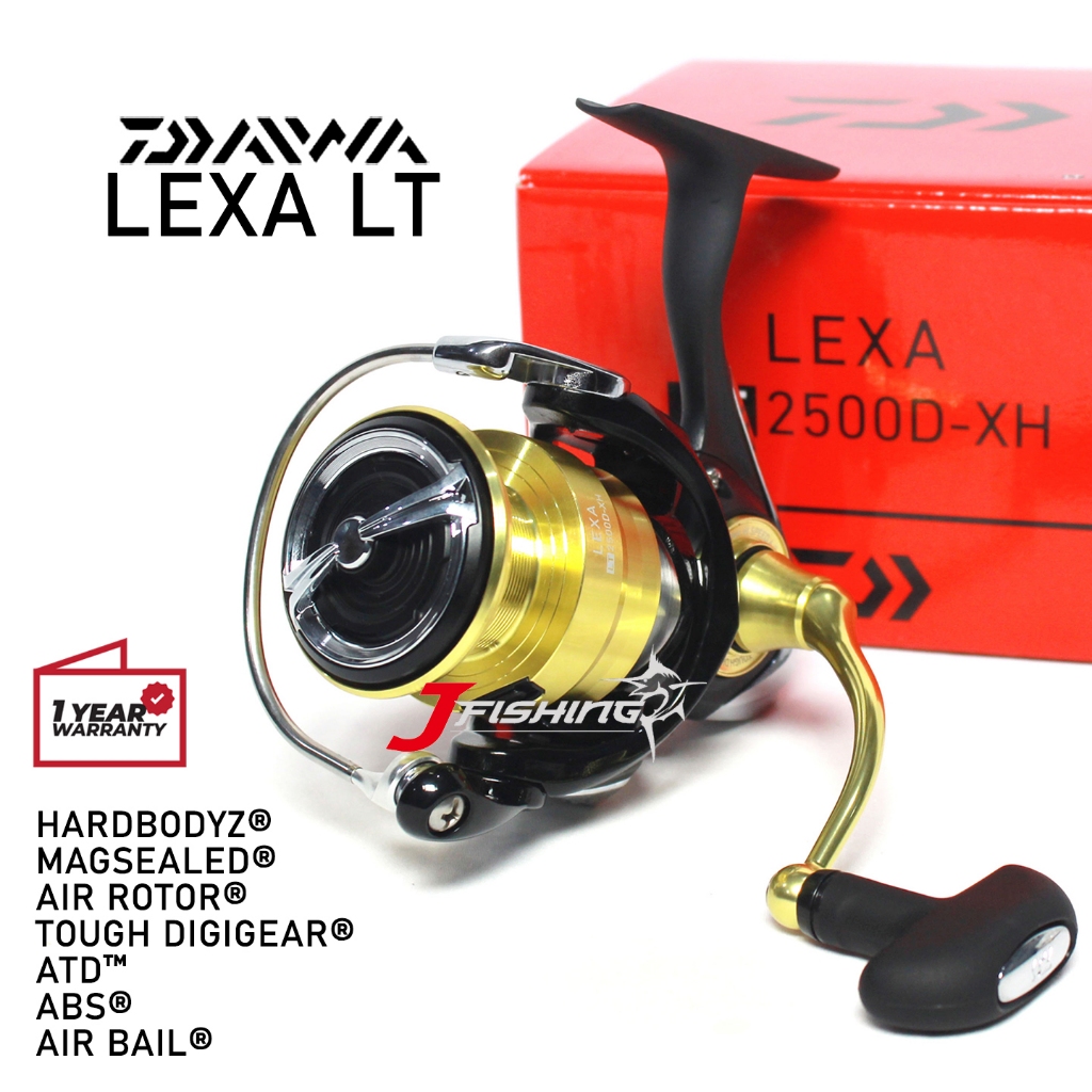 Reel DAIWA LEXA LT | 2000 4000 | Magsealed | Power Handle | Spinning | Resmi