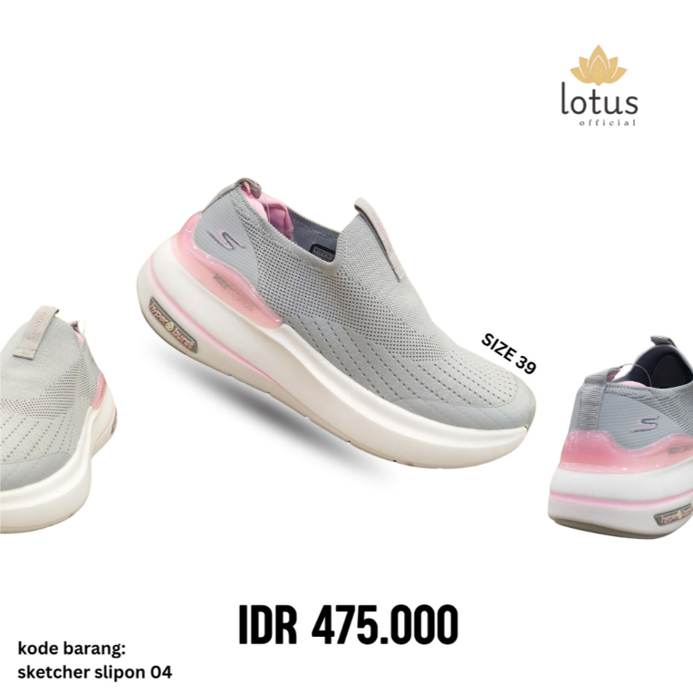 SEPATU WANITA SKETCHER SLIP ON 04