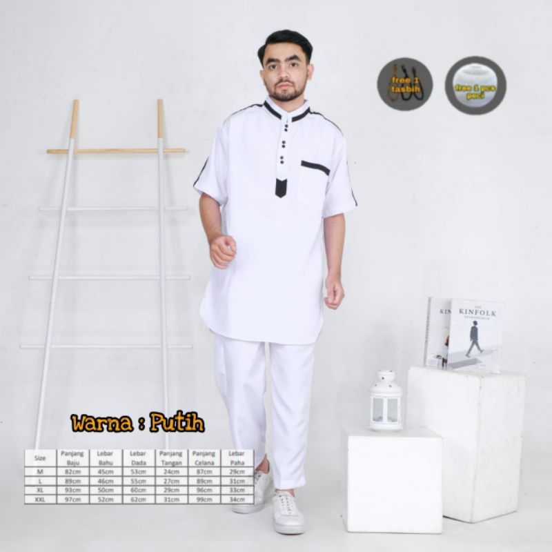 Setelan koko pakistan dewasa- Setelan koko pakistan pria