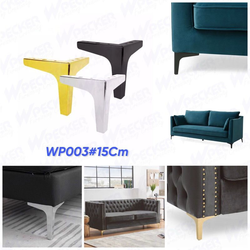 Kaki Siku Emas Sofa 15cm Kaki Sofa Gold 15cm