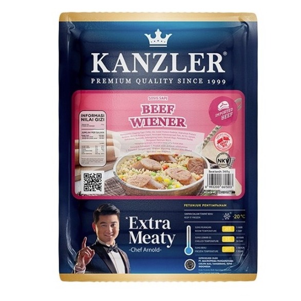

Kanzler Beef Wiener 360GR - GOSEND GRAB Only!!!