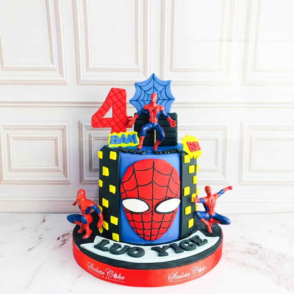 

Kue Ulang tahun/Birthday Cake/Kue Ultah tema Spiderman/Kue Ultah Spiderman/Kue birthday jakarta