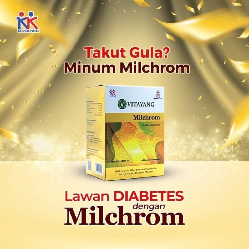 Solusi Produk Diabetes Berkualitas  "Minum Vitayang Milchrom"