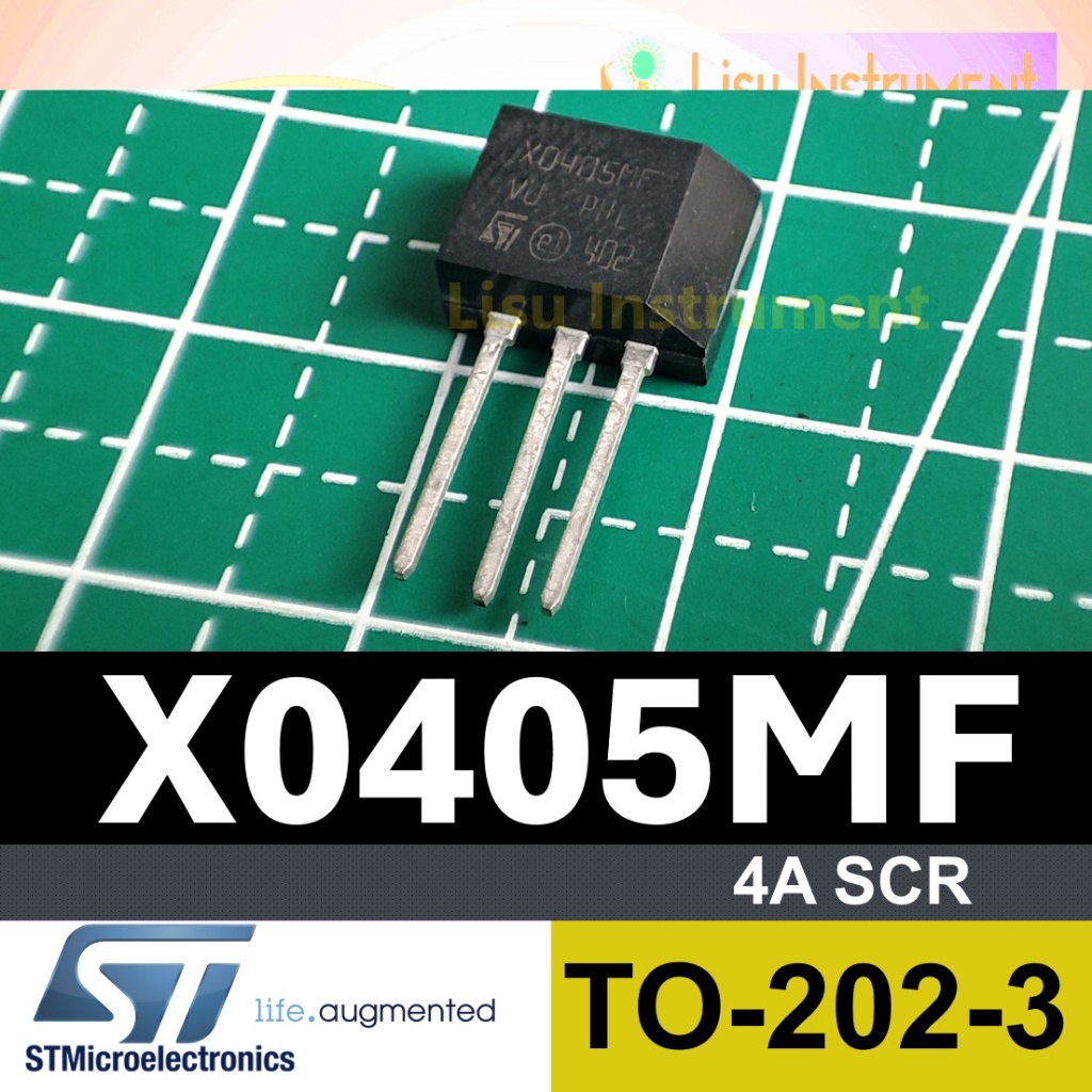 X0405MF 4A SCR TO-202-3 STMicroelectronics ORIGINAL