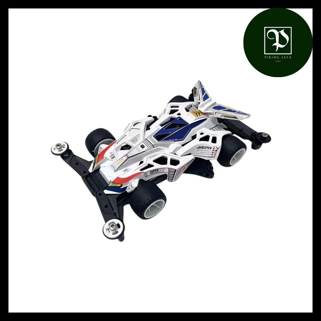 Tamiya Mini 4WD Jiepin Max Breaker TRF Mecha Version Super XX Chassis - Rep. Tamiya Merk Jiepin