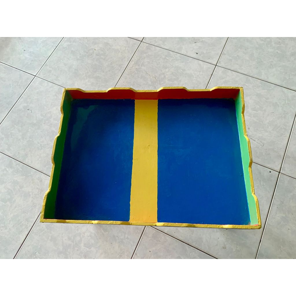 MS - (Kecil) Non Lipat Meja Mainan Pasir Kinetik / Meja Pasir Mainan Edukasi Anak / Meja Pasir Kinet