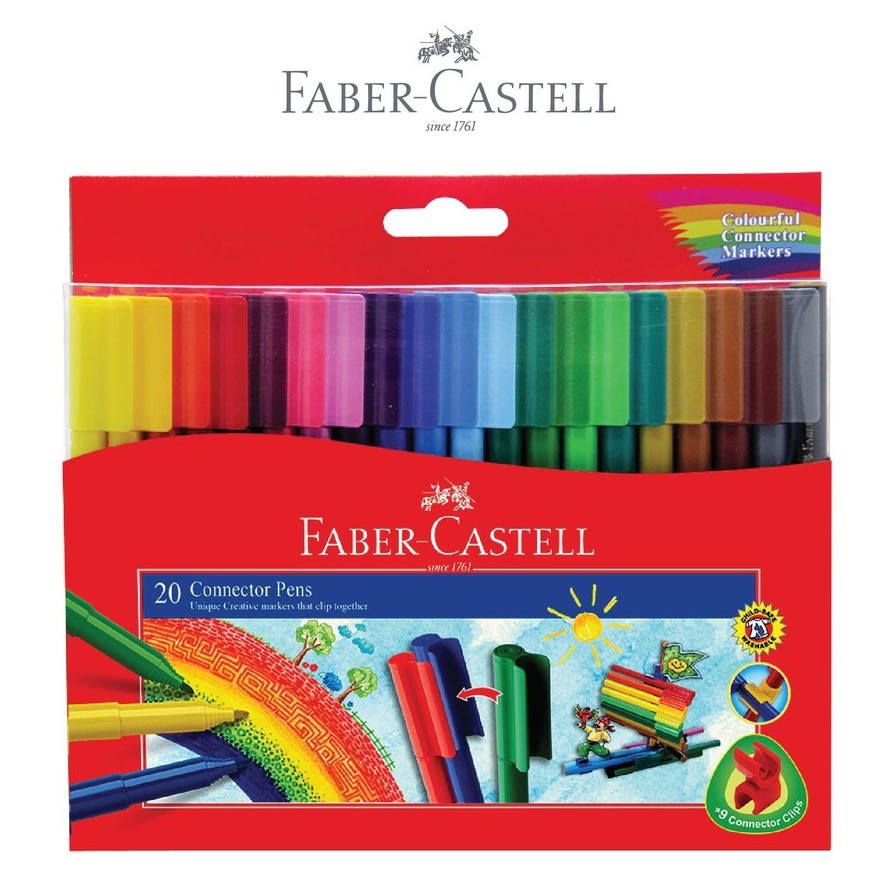 

20 CONNECTOR PENS + DVD FABER CASTEL 11200ADVC