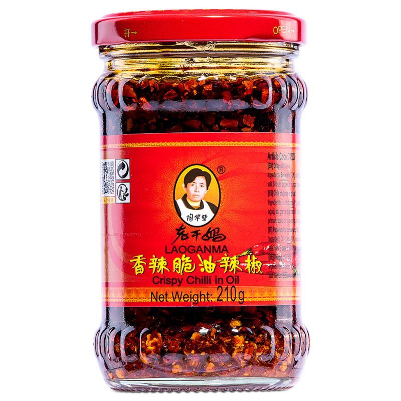 

Lao Gan Ma Chilli in oil 275g / hot chilli sauce minyak cabe china