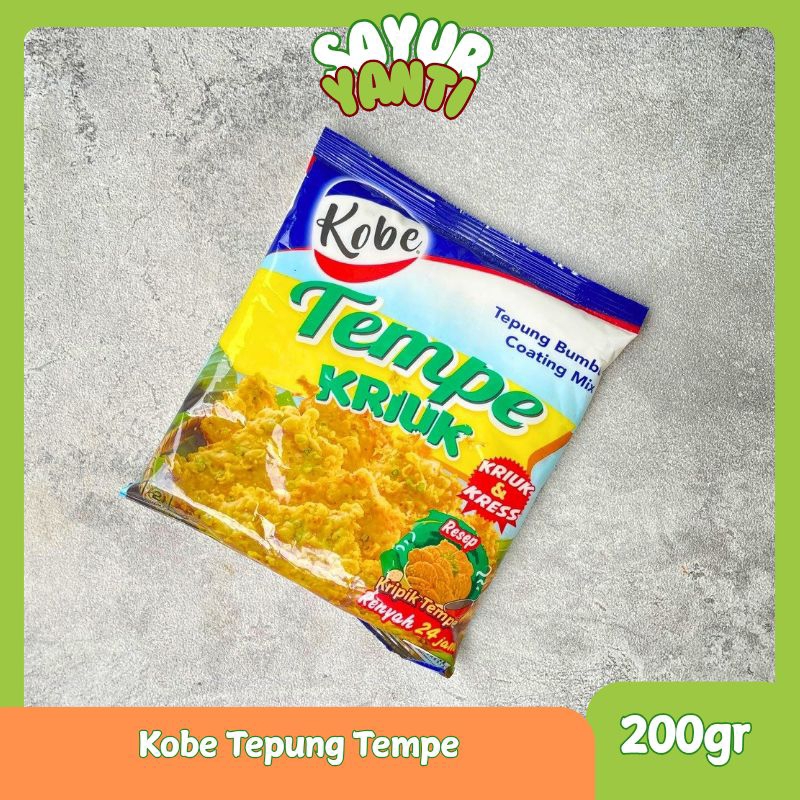 

Kobe Tepung Tempe Kriuk 200gr