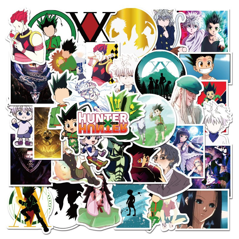

Stiker Anime Hunter X hunter Sticker WaterProof Premium isi 18 pcs