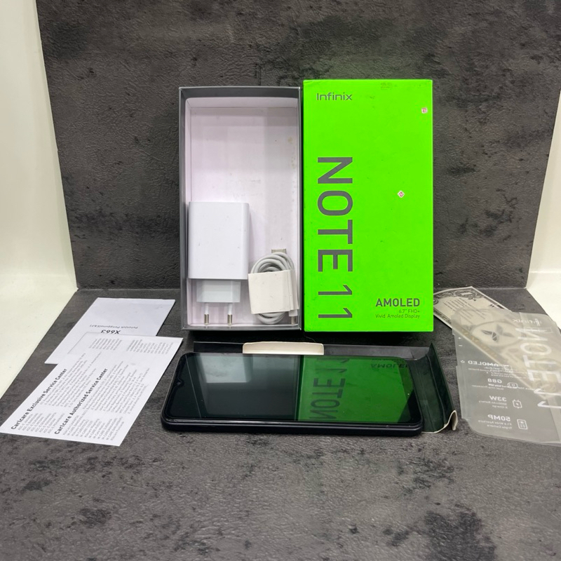 Infinix Note 11 4/64gb Fullset Second Garansi Resmi