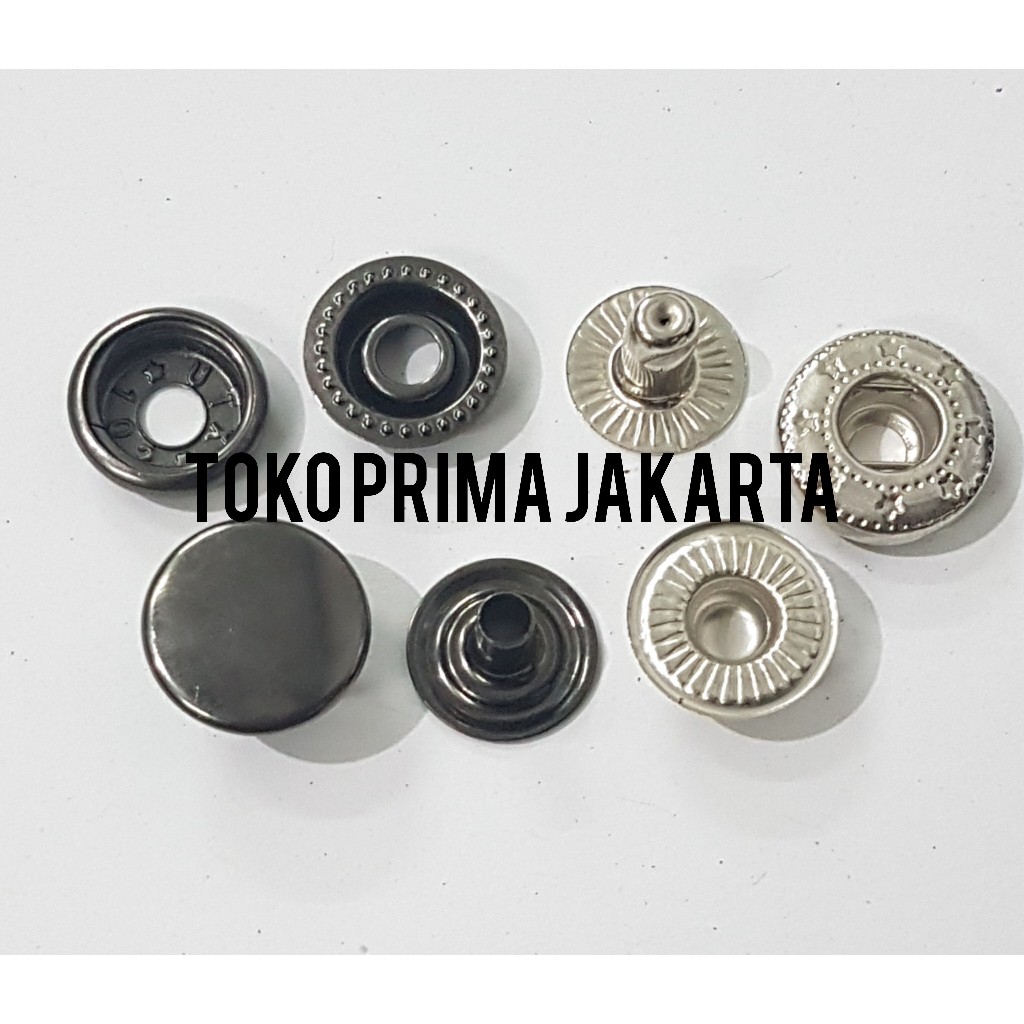 KANCING SNAP CENTANG KNOP KELING IMPORT UNTUK HELM 7050