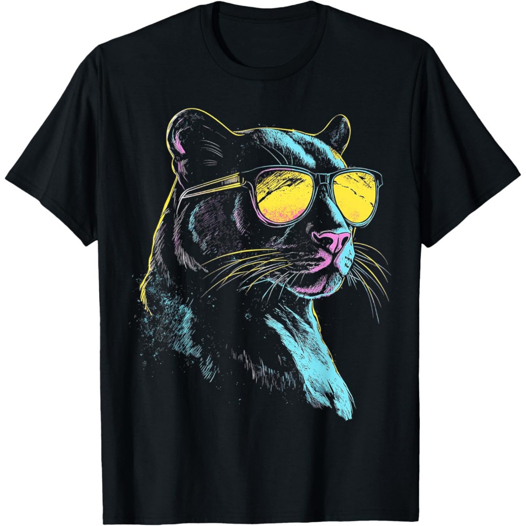 Trend Motif Hewan Macan Tutul Kaos Panther