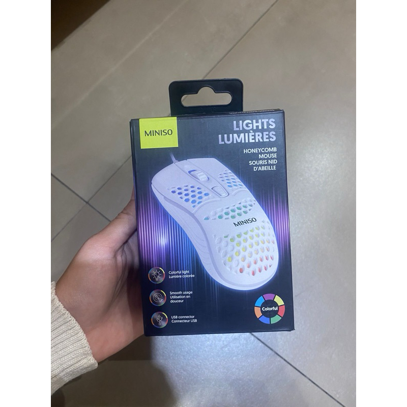 Miniso Honeycomb Mouse - White