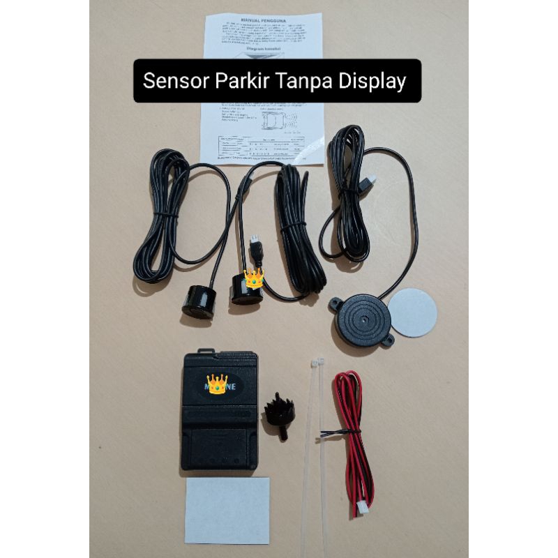 Sensor parkir mundur 2 titik display/ sensor atret mobi / sensor mundur display 2 titik