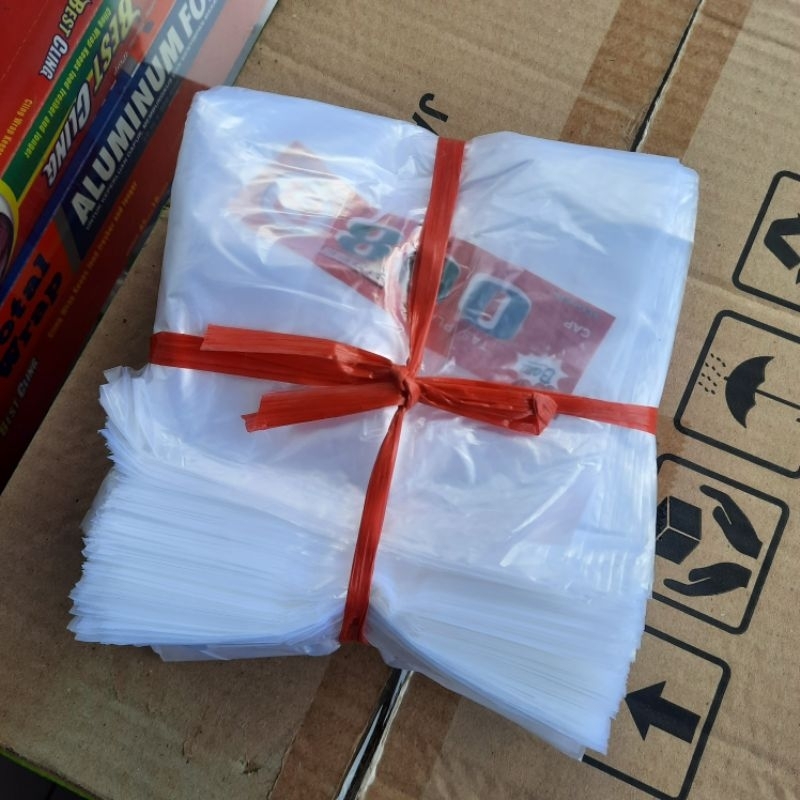Kantong kresek kecil kiloan / Hd kresek kiloan / Kresek kecil bening 900 gram/ Kresek tanggung 24