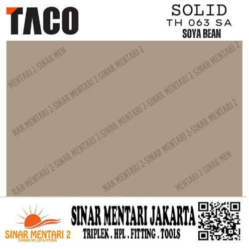 TACO HPL SOLID COLOUR TH 063 SA SOYA BEAN