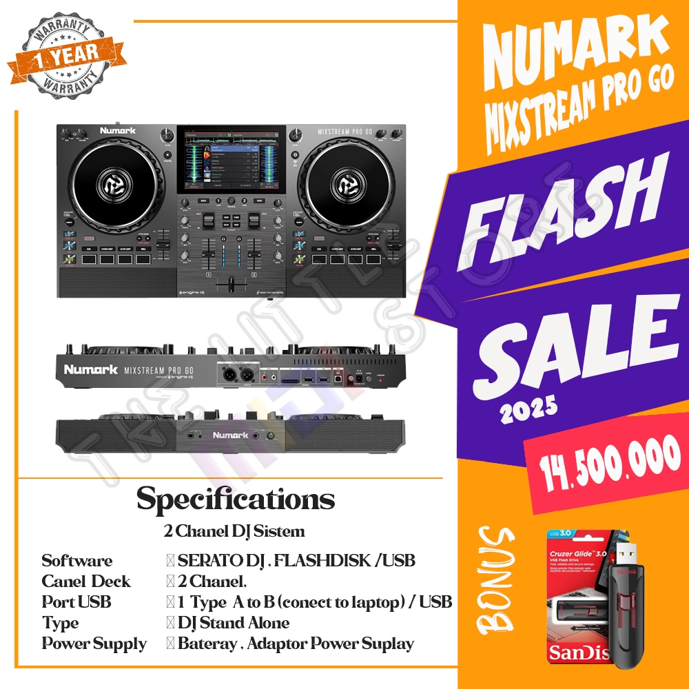 PROMO Numark Mixstream Pro Go Mixstream PROGO Standalone