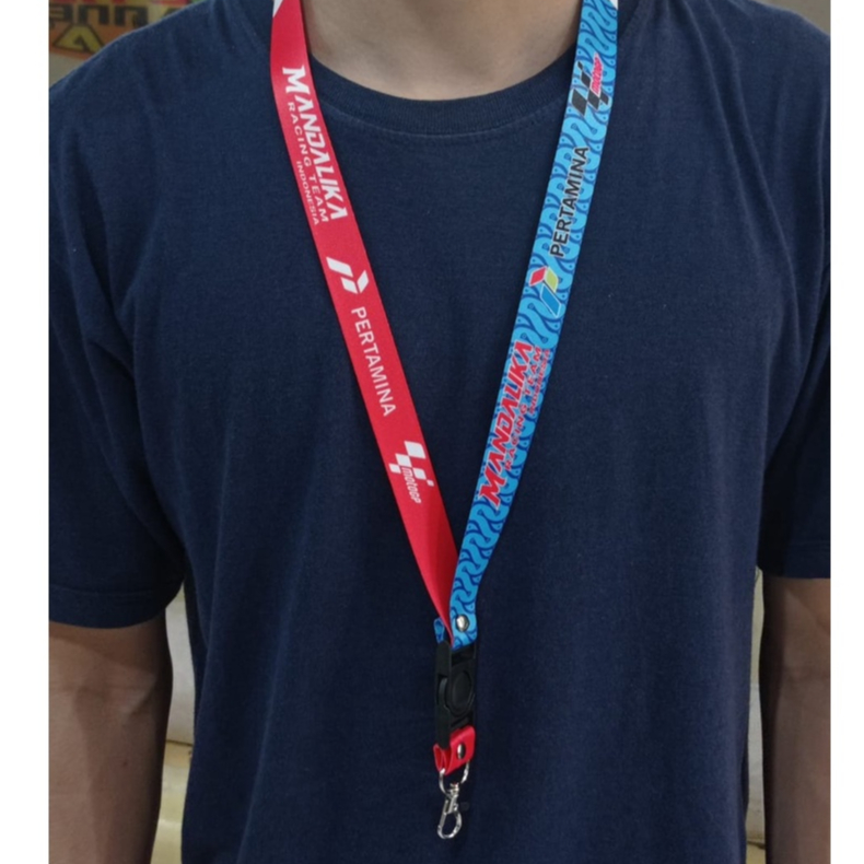

LANYARD MOTO GP Mandalika / LANYARD MotoGp Indonesia Lombok Pertamina / LANYARD MANDALIKA MOTOGP