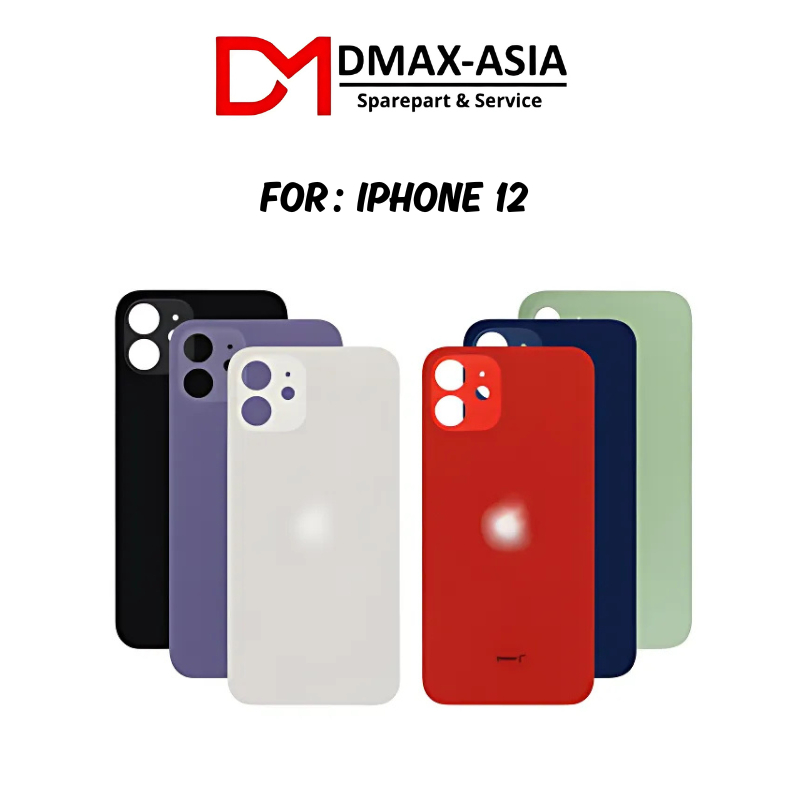 Backdoor Backglass Tutup Belakang For IP 12 / Iphone 12 Mini Original