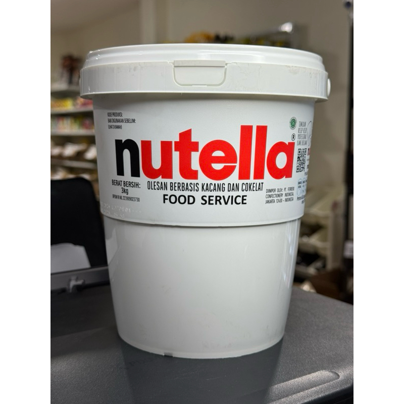 

Nutella food service size 3kg