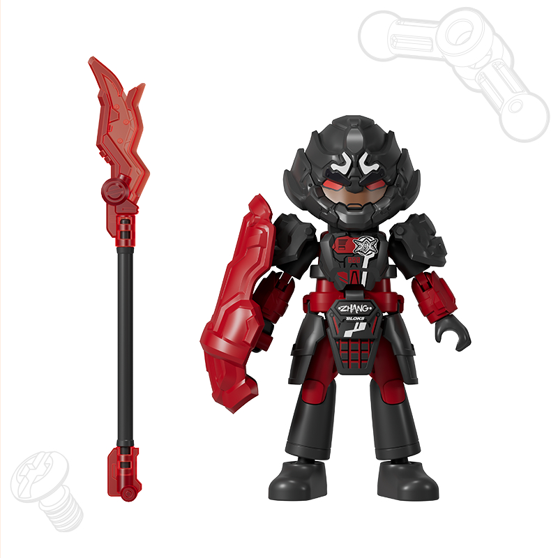 "Jual Produk BLOKEES Figures Hero Spire Blind Box Mainan SUN WUKONG NEZHA Toys Anak Balok Bangunan-