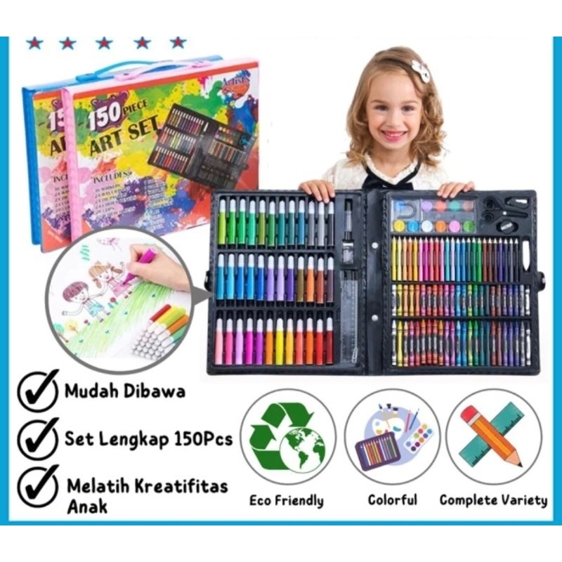 

crayon warna 150pcs pensil warna lengkap